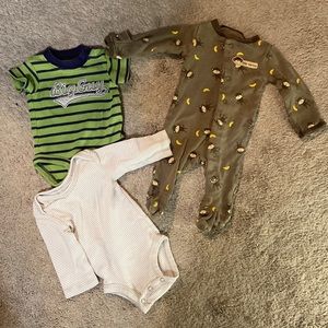Carter’s Newborn Boy Infant Baby Clothing Assortment Bundle